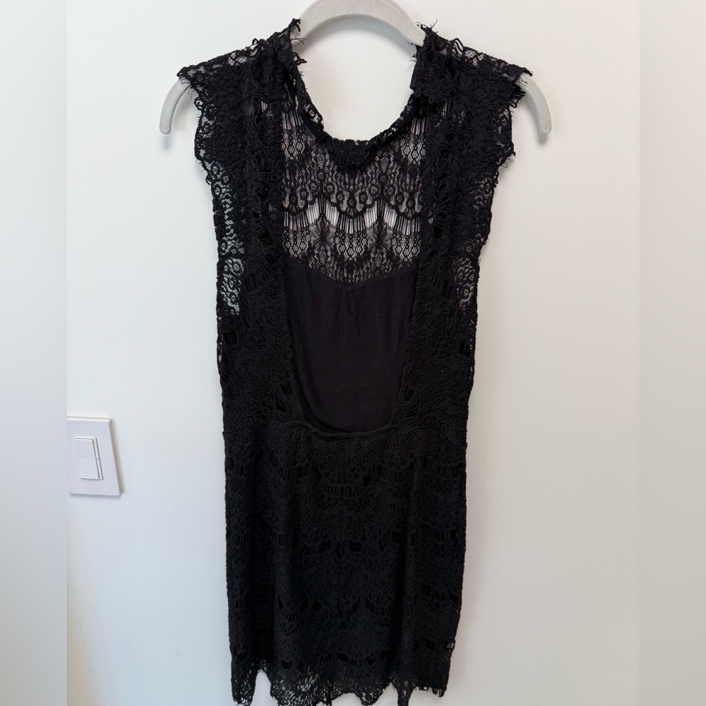 Free People - Black Lace Dress (S)